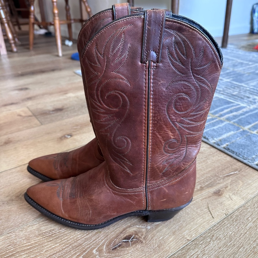 dingo Leather Cowboy Boots